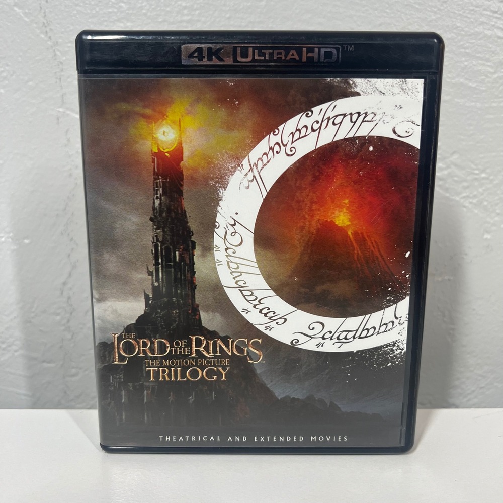 Lord of the Rings Trilogy 4K Ultra HD Theatrical & Extended Edition 9-Disc Set
